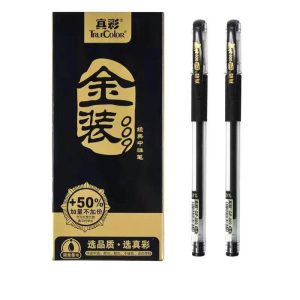 真彩 中性笔 0.5mm 金装GR-009  1盒（12支）
