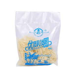 耐牌 北塔强韧不易断橡胶圈 大容量橡皮筋弹力带 1包50克（约100条）