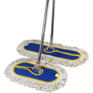 平板拖把大号排拖酒店尘推一拖地不锈钢杆加厚拖布