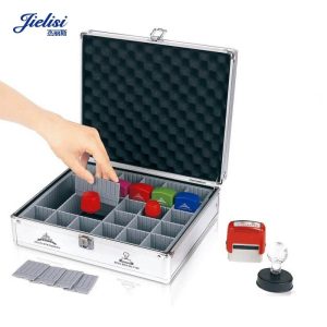 杰丽斯印章箱  印章保管箱 印章盒 可自由组合 7101小号（12格）