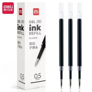 得力6906中性笔芯0.5mm（S01S08适用)