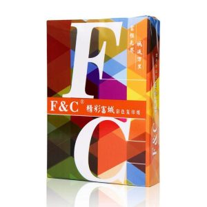 富城 彩色复印纸 A4 80g （500张/包）