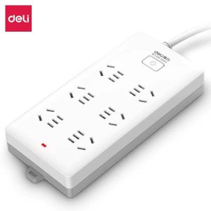 得力/deli 办公 18260排插 经济型插线板    3 米 6 孔